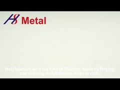 HS Чистая вольфрамовая проволока W1 Нитки Нагревательная проволока 99,95% вольфрама Скрученная нить вольфрамовая проволока 4 мм