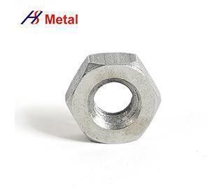 ASTM B387 99.95% Molybdenum Products Min Molybdenum Hex Nuts