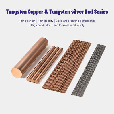 OEM Copper Tungsten Electrodes WCu 90/10 85/15 80/20 75/25 70/30 60/40