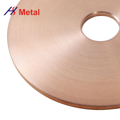 High Hardness Tungsten Copper Alloy Disc Refractory Metal