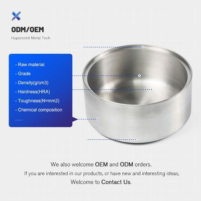Vacuum Coating Mo Crucibles Molybdenum  Barrel Shaped In Metallurgical Industry