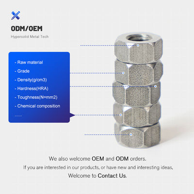 ASTM B387 99.95% Molybdenum Products Min Molybdenum Hex Nuts
