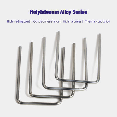 High Temp Tungsten Molybdenum Alloys Spare Parts Diameter 10mm