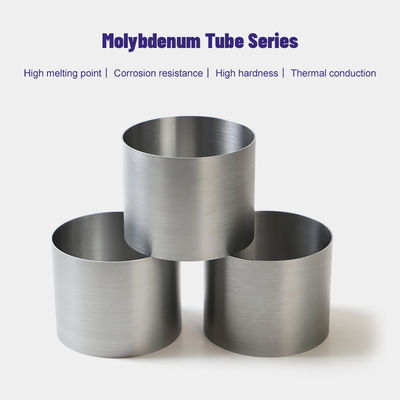 30-50mm Molybdenum Tube Pipe Moly Forging Custom For LED Lamps