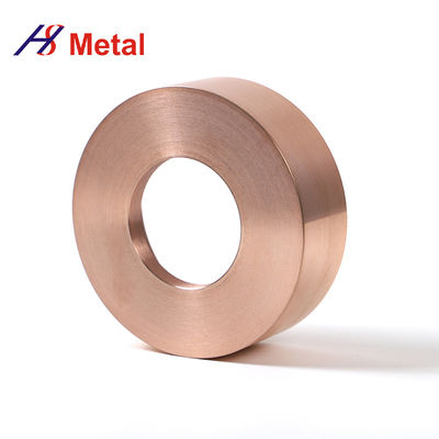 80 20 /  75 25 Tungsten Alloy Products Rings Easy Cutting For Electronics