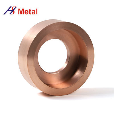 W70Cu30 W75Cu25 Copper WCu Alloy Dics Ring For ECM Electrodes