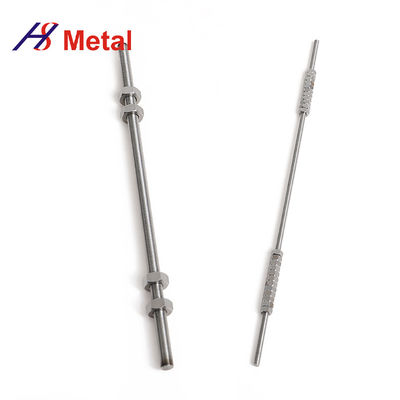 TZM / MoLa Material Molybdenum Products Rod M5 M8 M10 M12 With Thread
