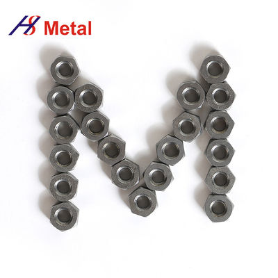 Mo1 Mo2 Heavy Non Ferrous Metals Molybdenum Hex Nuts Black Or Polish Surface