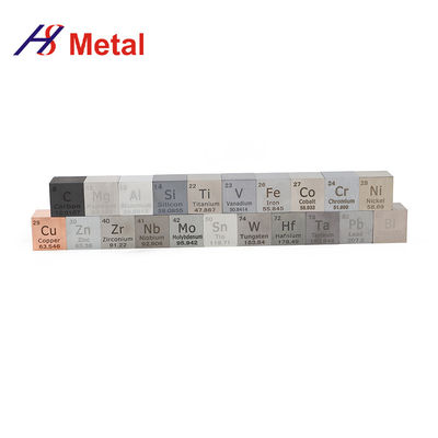 Molybdenum Metal Cube Crafts Titanium Niobium Cube Molybdenum Nickel Iron Copper Block