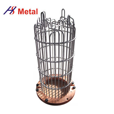 Thermal Field Components Tungsten Racks Tungsten Crucible For Industrial Furnace