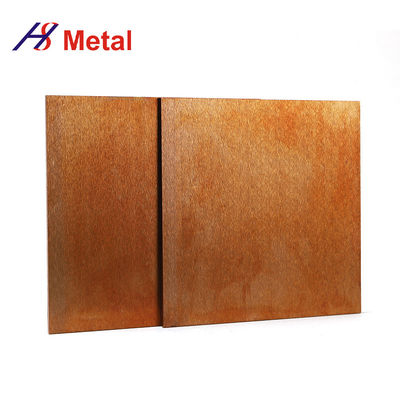 Professional Welding Tungsten Copper Alloy Plate For Change Over Switch