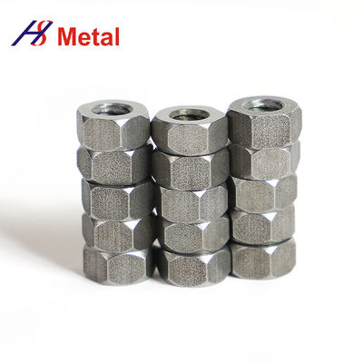 Mo1 Mo2 Heavy Non Ferrous Metals Molybdenum Hex Nuts Black Or Polish Surface